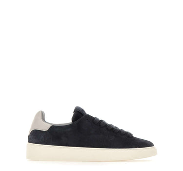 D.A.T.E. Sneakers "Levante Suede" BLUE Uomo 