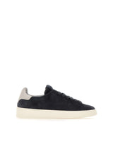 D.A.T.E. Sneakers "Levante Suede" BLUE Uomo 