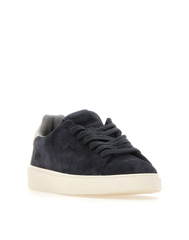 D.A.T.E. Sneakers "Levante Suede" BLUE Uomo 