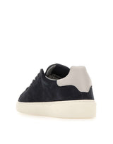 D.A.T.E. Sneakers "Levante Suede" BLUE Uomo 