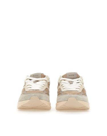 D.A.T.E. Sneakers "Musa Nylon" BEIGE Uomo 