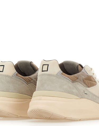 D.A.T.E. Sneakers "Musa Nylon" BEIGE Uomo 