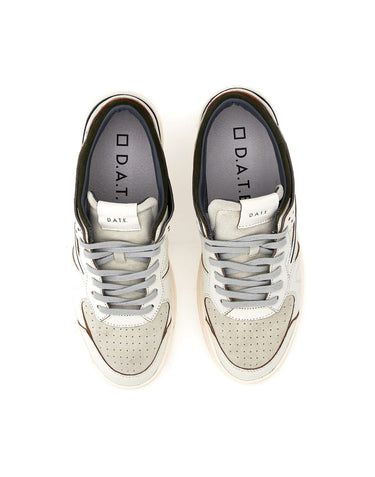 D.A.T.E. Sneakers "Torneo Colored" WHITE Uomo 