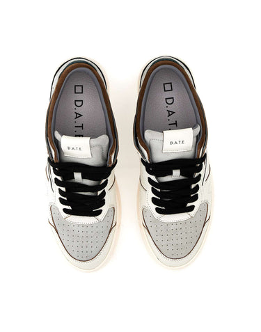 D.A.T.E. Sneakers "Torneo Colored" WHITE Uomo 