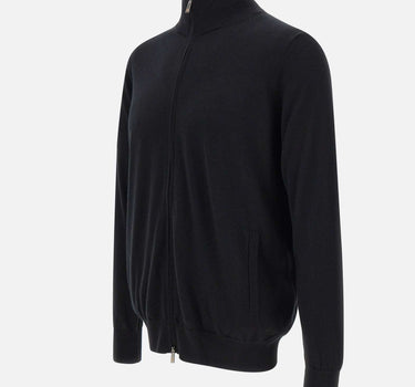 Blouson in seta e cashmere DC114019 NERO DELLA CIANA CASHMERE 