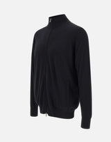 Blouson in seta e cashmere DC114019 NERO DELLA CIANA CASHMERE 