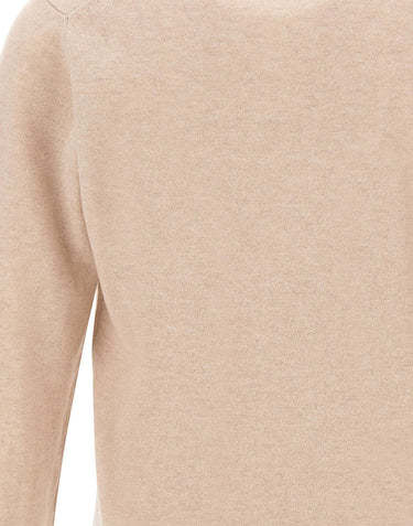 DELLA CIANA CASHMERE Polo in maglia di lana e cashmere BEIGE Uomo 