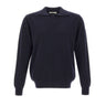 DELLA CIANA CASHMERE Polo in maglia di lana e cashmere BLUE Uomo 