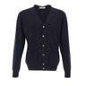 DELLA CIANA CASHMERE Cardigan in misto lana e cashmere BLUE Uomo 