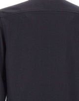 DEVORE Camicia in misto lana BLUE Uomo 