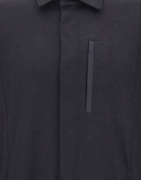 DEVORE Camicia in misto lana BLUE Uomo 