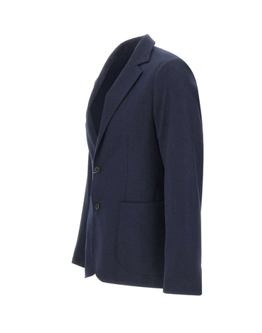 DEVORE Blazer in misto lana BLUE Uomo 