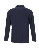 DEVORE Blazer in misto lana BLUE Uomo 