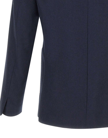 DEVORE Blazer in misto lana BLUE Uomo 