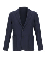 DEVORE Blazer in misto lana BLUE Uomo 