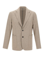 DEVORE Blazer in misto lana GREY Uomo 
