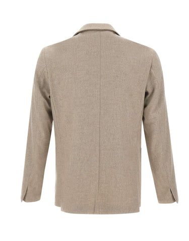 DEVORE Blazer in misto lana GREY Uomo 
