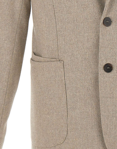 DEVORE Blazer in misto lana GREY Uomo 