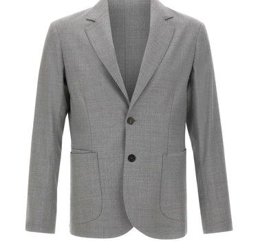 DEVORE Blazer in lana e cashmere GREY Uomo 