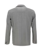 DEVORE Blazer in lana e cashmere GREY Uomo 