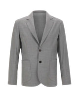 DEVORE Blazer in lana e cashmere GREY Uomo 