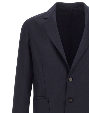 DEVORE Blazer in lana e cashmere BLUE Uomo 
