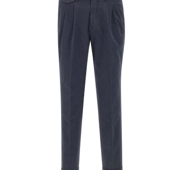 DEVORE Pantaloni in misto cotone BLUE Uomo 