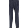 DEVORE Pantaloni in misto cotone BLUE Uomo 