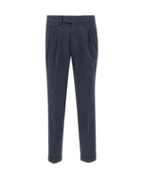DEVORE Pantaloni in misto cotone BLUE Uomo 