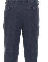 DEVORE Pantaloni in misto cotone BLUE Uomo 