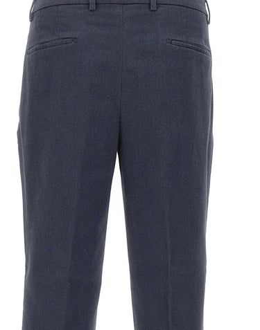 DEVORE Pantaloni in misto cotone BLUE Uomo 