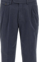 DEVORE Pantaloni in misto cotone BLUE Uomo 