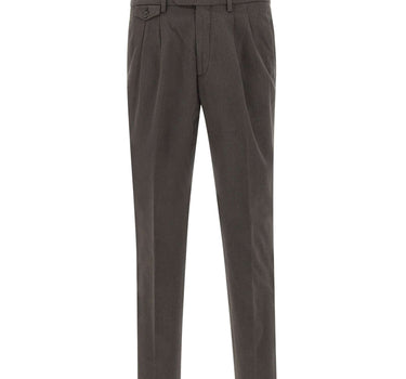 DEVORE Pantaloni in misto cotone BROWN Uomo 