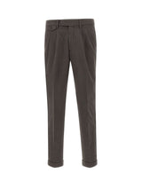 DEVORE Pantaloni in misto cotone BROWN Uomo 