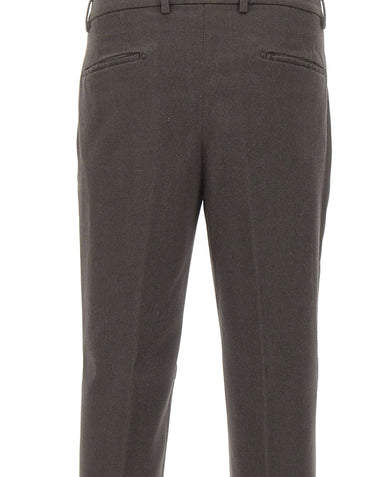 DEVORE Pantaloni in misto cotone BROWN Uomo 