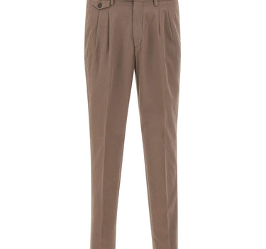 DEVORE Pantaloni in misto cotone BROWN Uomo 
