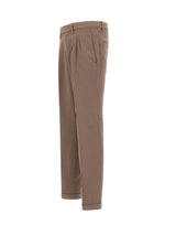 DEVORE Pantaloni in misto cotone BROWN Uomo 