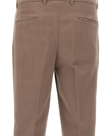 DEVORE Pantaloni in misto cotone BROWN Uomo 
