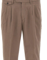 DEVORE Pantaloni in misto cotone BROWN Uomo 