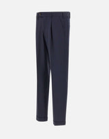 DEVORE Pantalone in misto lana BLUE Uomo 