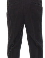 DEVORE Pantaloni in cotone BLACK Uomo 