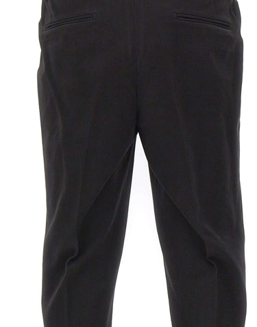 DEVORE Pantaloni in cotone BLACK Uomo 