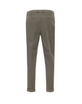 DEVORE Pantaloni in cotone GREY Uomo 