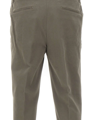 DEVORE Pantaloni in cotone GREY Uomo 