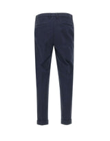 DEVORE Pantaloni in cotone BLUE Uomo 