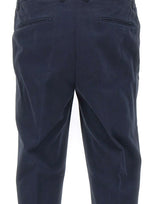 DEVORE Pantaloni in cotone BLUE Uomo 
