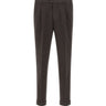 DEVORE Pantaloni in cotone BROWN Uomo 