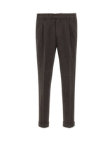 DEVORE Pantaloni in cotone BROWN Uomo 