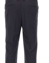 DEVORE Pantaloni in misto lana con pinces BLUE Uomo 
