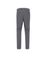DEVORE Pantalone in misto lana GREY Uomo 